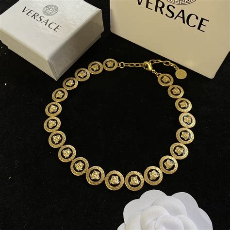 versace shoes replica uk|versace imitation necklace.